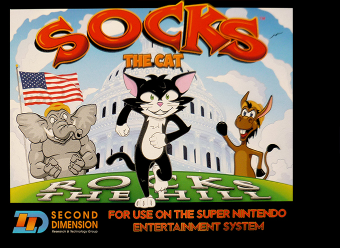 Socks The Cat Rocks The Hill (Homebrew)